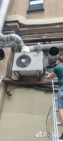 Установка Монтаж кондиционеров Сплит системы