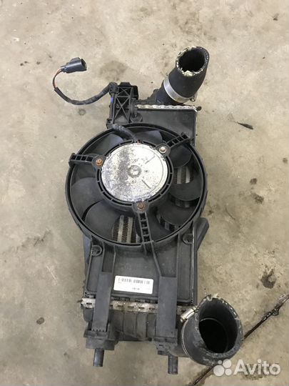 Интеркулер Ford 1.0 Ecoboost с вентилятором