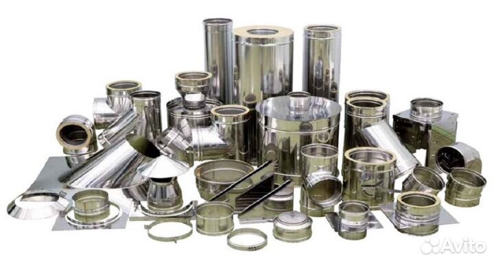 Дымоходы трубы фасонина оптом и в розницу