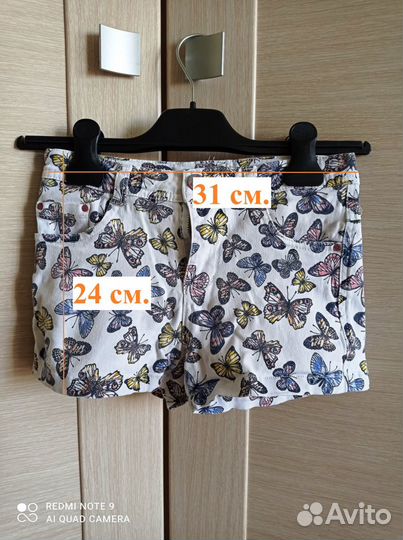 Одежда летняя на девочку, р-р 128-140