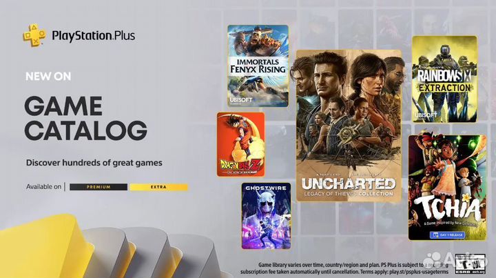 Подписка PS Plus Extra на русском