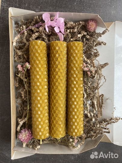 Свечи из натурального пчелиного воска