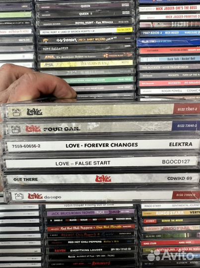 Музыкальные cd диски Love