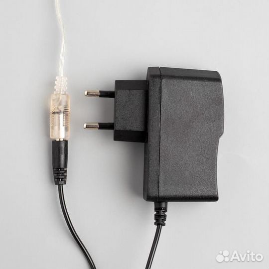 Гирлянда Мишура Роса от сети