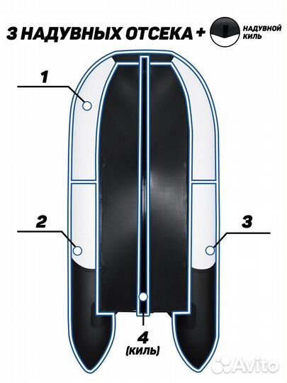 Лодка Ривьера 3200ск