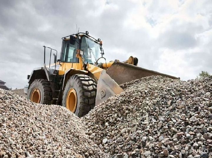 Щебень песок керамзит