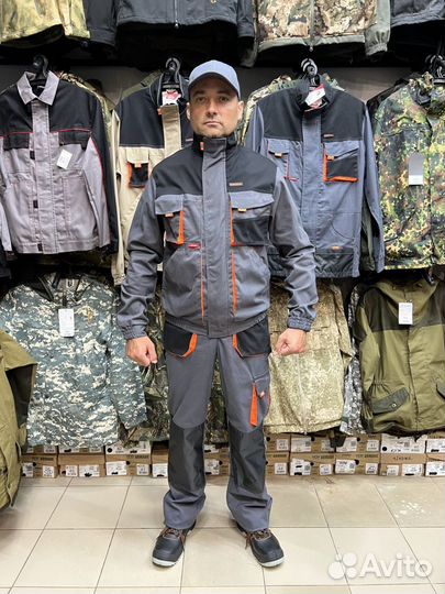 Спецодежда Костюм Сириус Манхеттен Серый