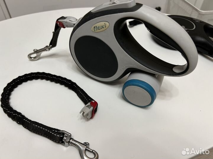 Поводок рулетка для собак Flexi M 5м лента