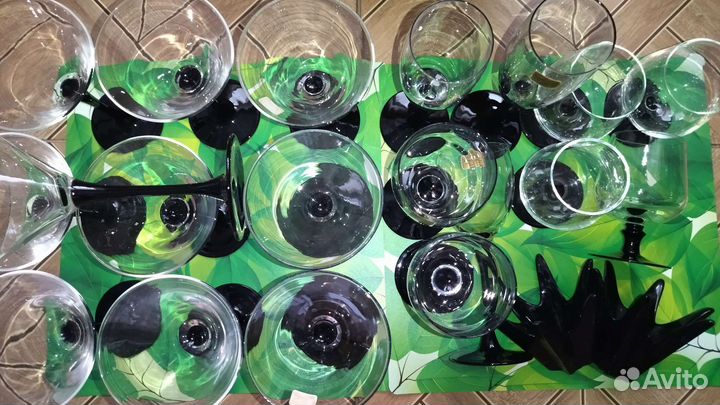 Бокалы для мартини и коньяка