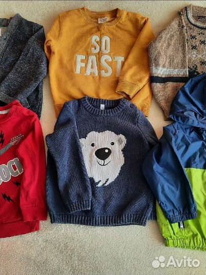 Пакет вещей на мальчика от1 до 2