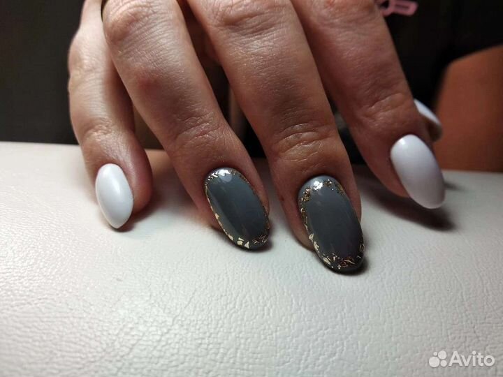 Маникюр/укрепление/полупедикюр