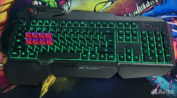 Клавиатура проводная a4tech bloody