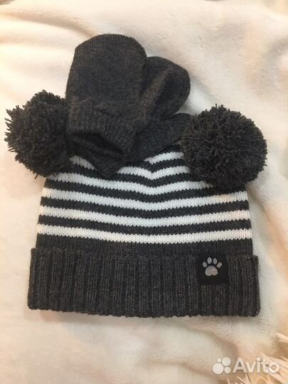 Шапка детская 4-7 месяцев