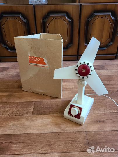 Вентилятор настольный СССР с диммером