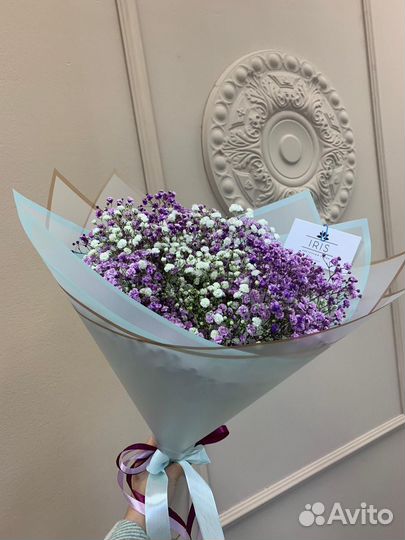 Букет из гипсафилы с бесплатной доставкой