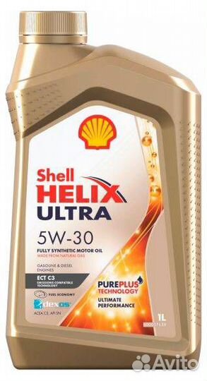 Масло моторное Shell Helix Ultra ECT C3 5W-30 (1л)
