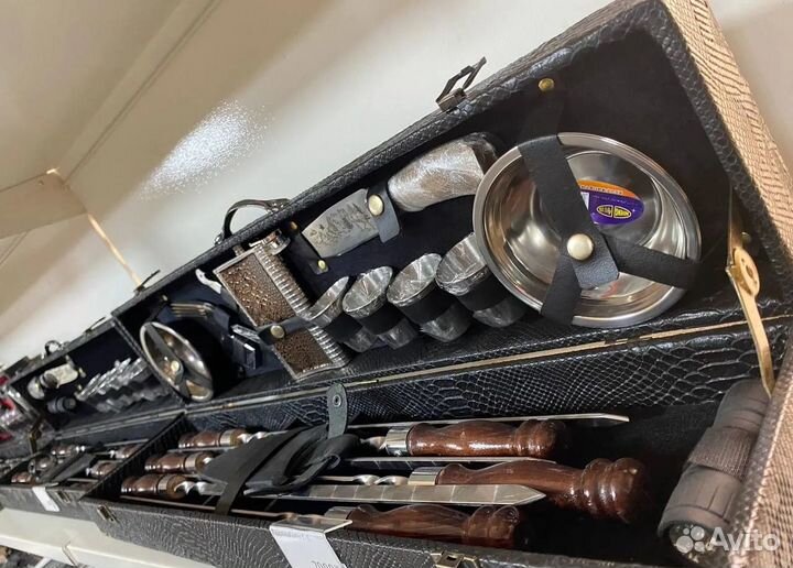 Подарочный набор для мужчины с шампурами в наличии