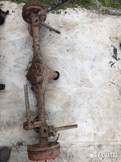 Передний мост. Задний мост.Kia sportage 1