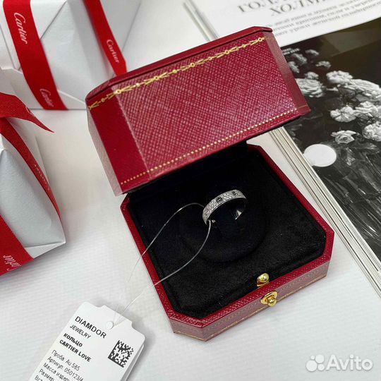 Кольцо Cartier Love Pave 0,36ct