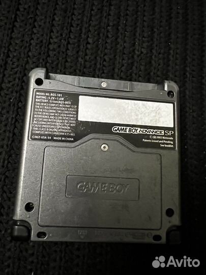 Game Boy advance sp