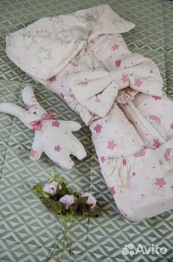 Конверт на выписку трансформер, + подушечка