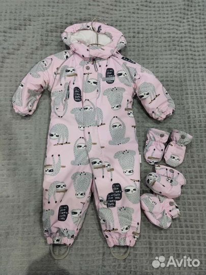 Зимний комбинезон crokid 80-86