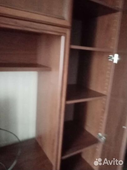 Мебель стенка Шатура Кармен орех