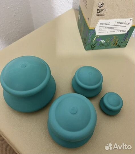 Вакуумные резиновые массажные банки