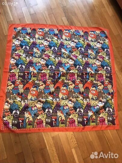 Платок шелковый женский