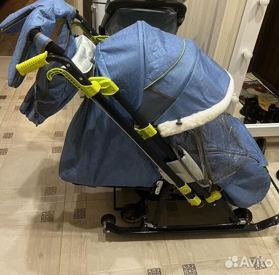 Санки коляска ника 7 3