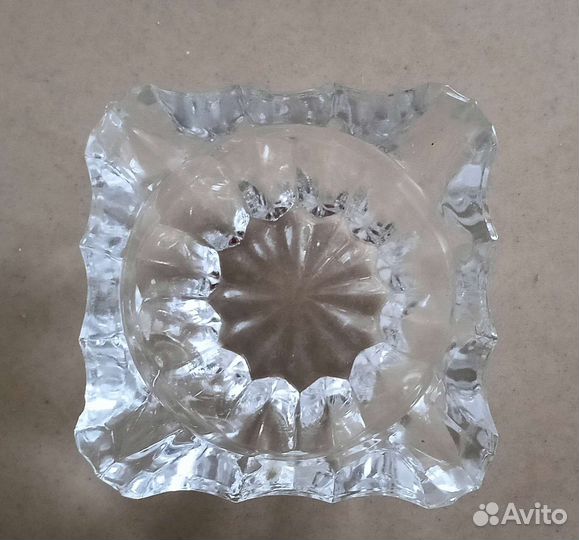 Хрустальная пепельница СССР