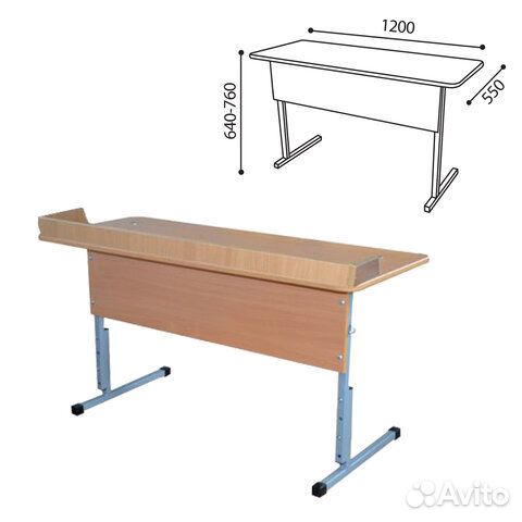 Парта школьная,стулья