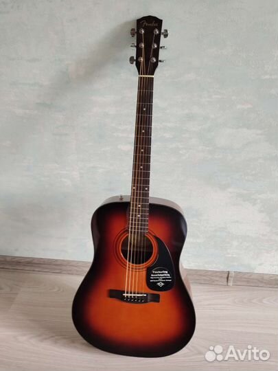 Акустическая гитара fender cd 60s