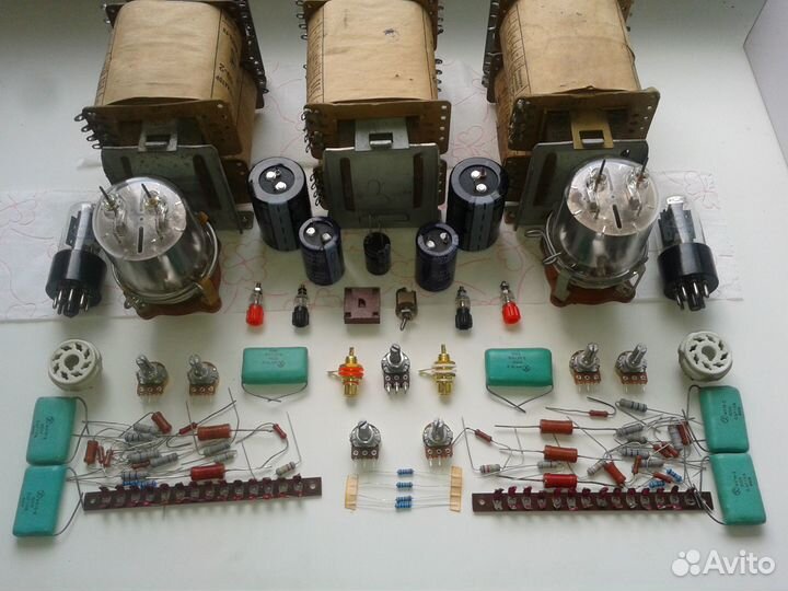 Наборы лампового усилителя на 6П41С,ги-30