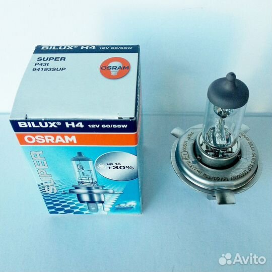 Лампа H4 12V-60/55W (P43t) original line