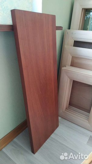 Полка для шкафа, 1шт. 80х30х2,5 см. Шпон