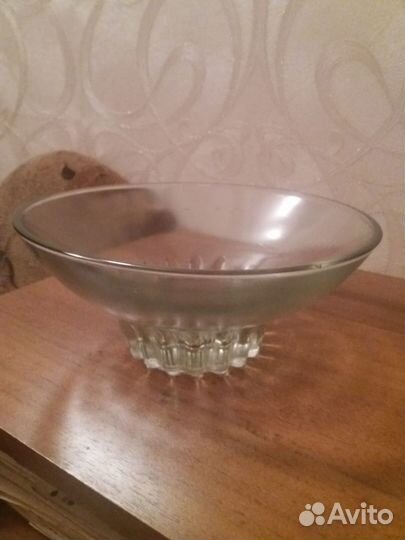 Салатник хрустальный СССР и др. Посуда