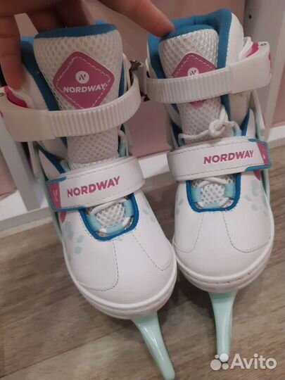 Коньки детские раздвижные nordway