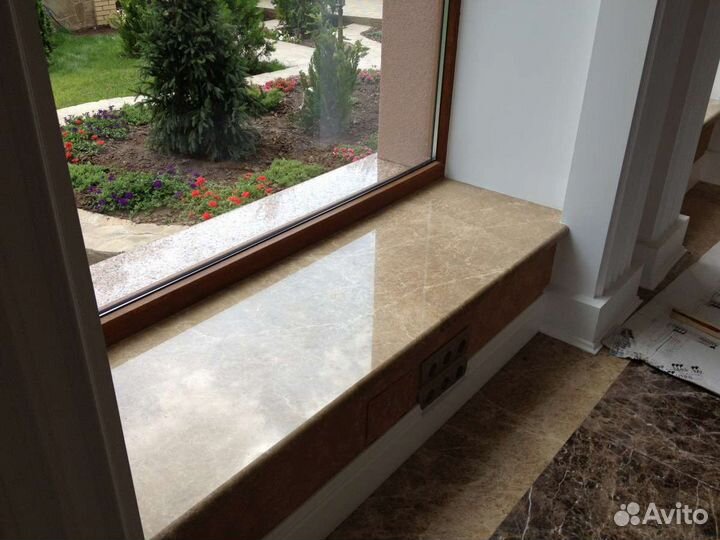 Подоконник из керамогранита