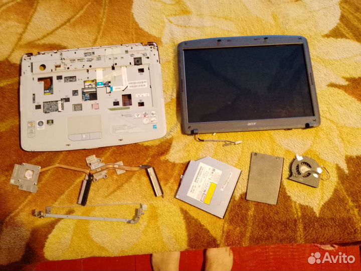 Ноутбук acer на запчасти 5920g, 5520