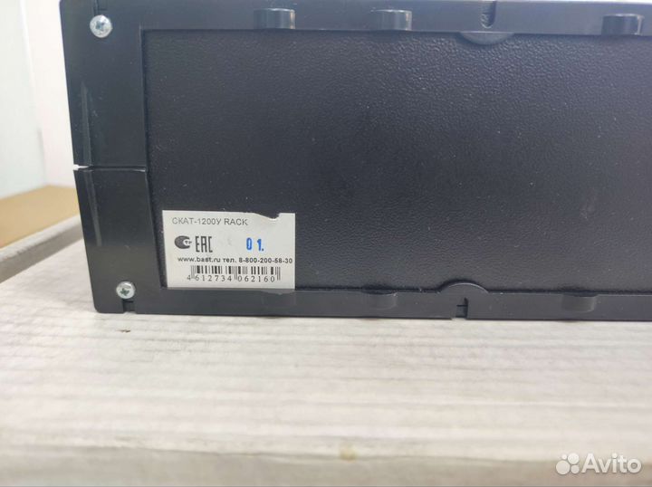 Скат-1200У rack (ибп 12В, корпус под шкаф 19