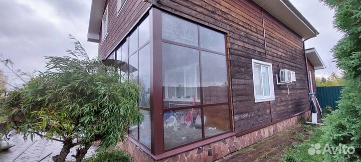 Остеклить крыльцо веранду дом баню