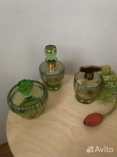 Флаконы для духов старинные винтаж