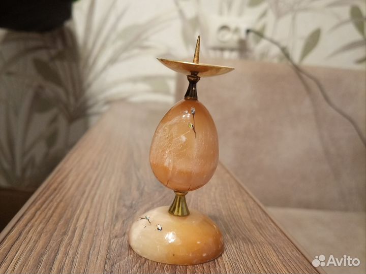 Подсвечник селенит 9 см