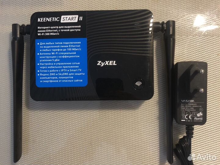 Роутер wi-fi Zyxel keenetic start 2