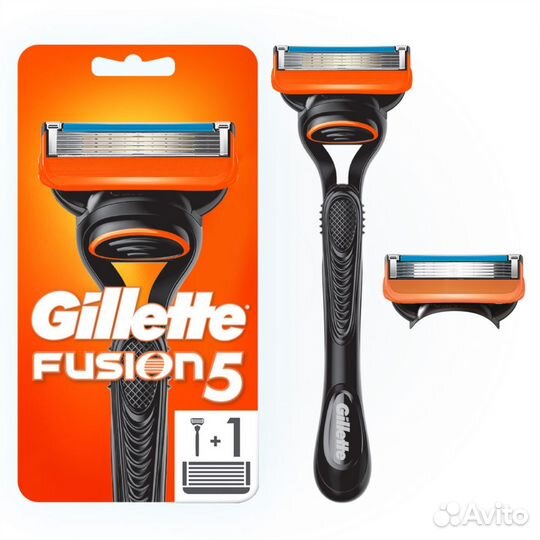Станки для бритья Gillette Fusion 5