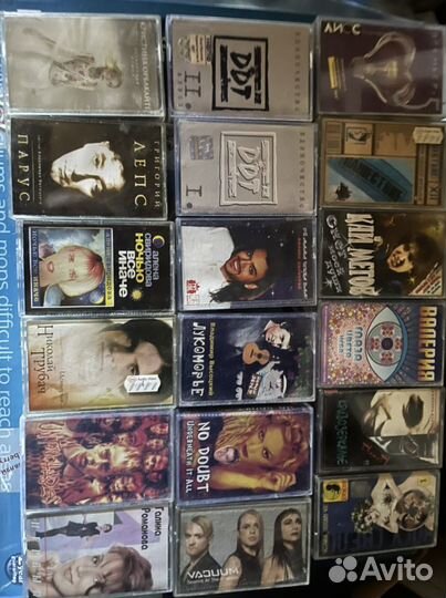 Аудиокассеты фирменные и лицензия часть 2