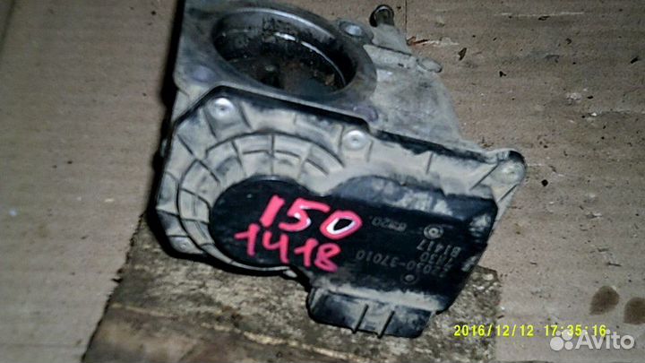 Заслонка дроссельная Toyota Corolla (E150)
