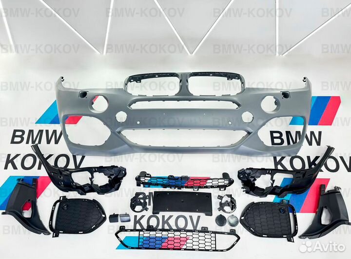 Передний бампер М пакет на BMW F15