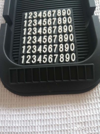 Коврик подставка для телефона